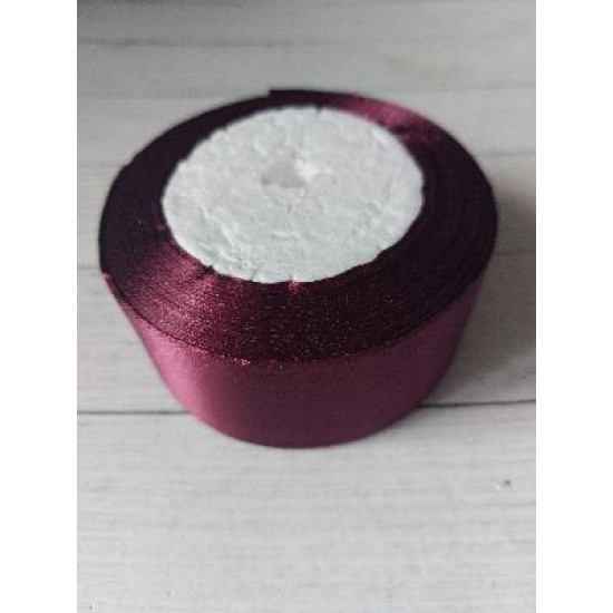 Ленты атласные однотонные 4 см цв. винный 83